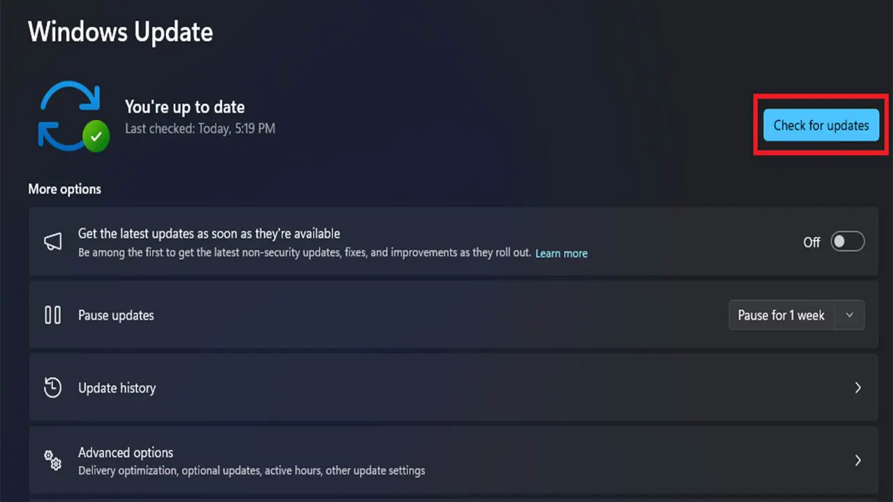 Cara Update Windows 11