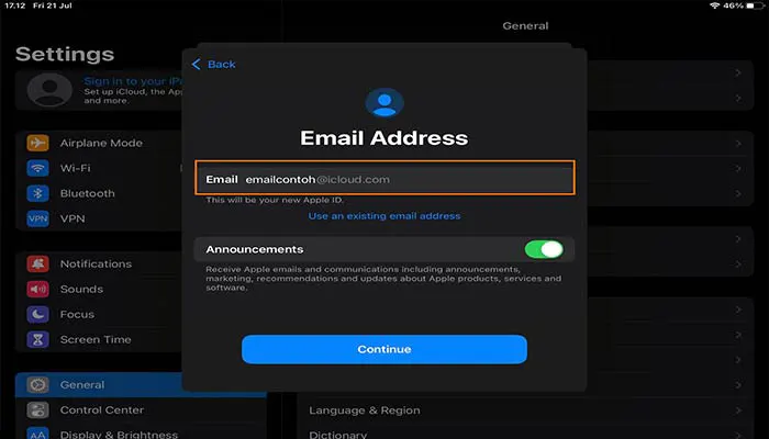 Cara Membuat iCloud