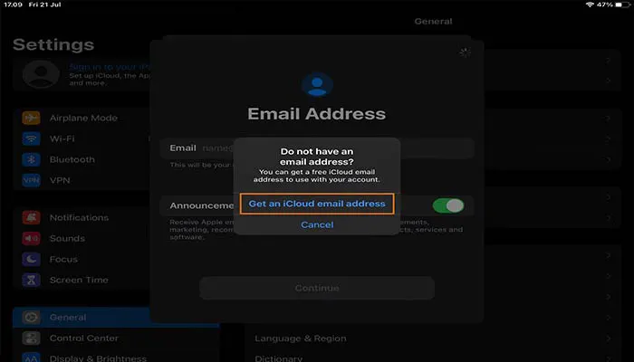 Cara Membuat iCloud