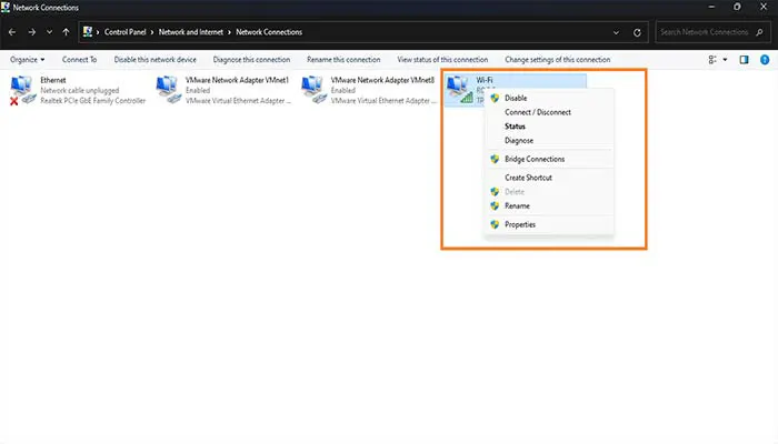 WiFi Hilang di Windows 11