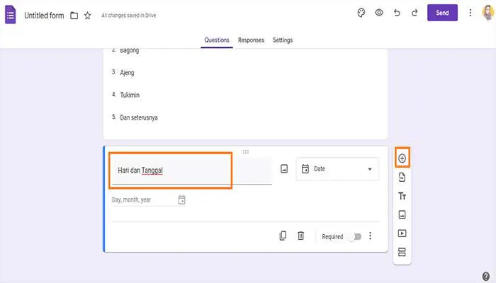 Cara Membuat Absen Online di Google Form