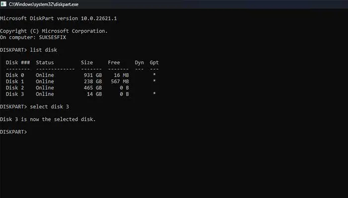 Kartu SD Tidak Bisa di Format