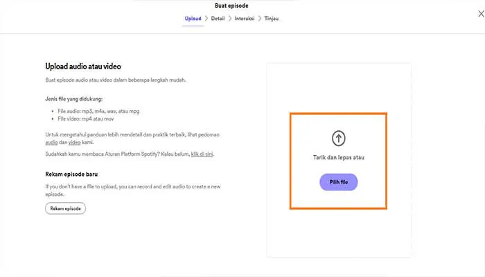 Cara Membuat Podcast di Spotify