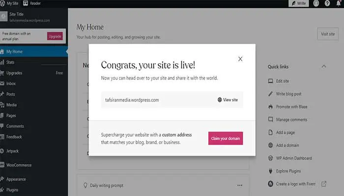 Cara Membuat Blog di WordPress